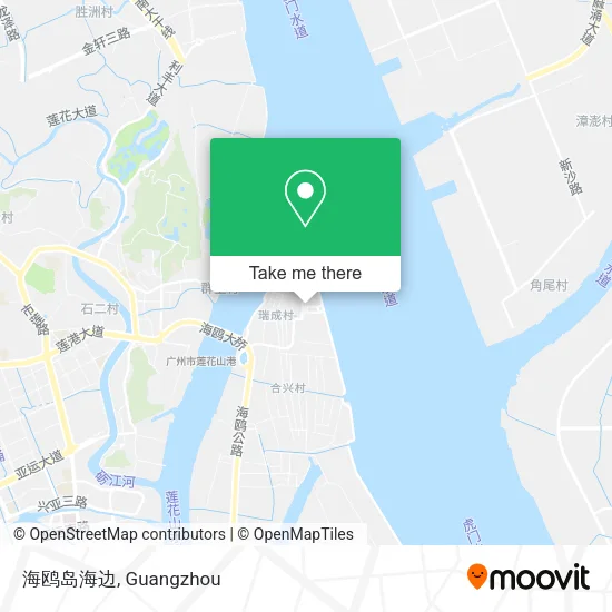 海鸥岛海边 map