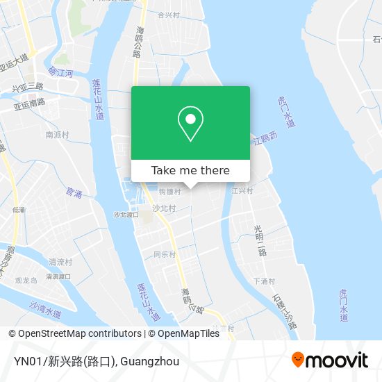 YN01/新兴路(路口) map