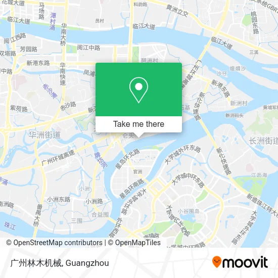广州林木机械 map