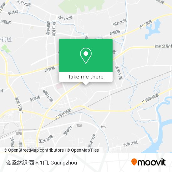 金圣纺织-西南1门 map