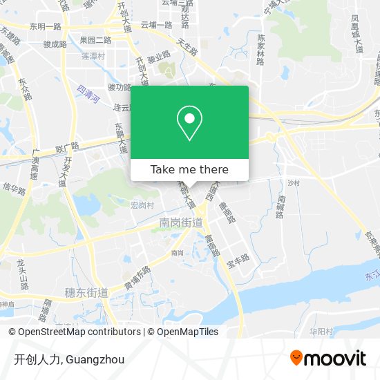 开创人力 map