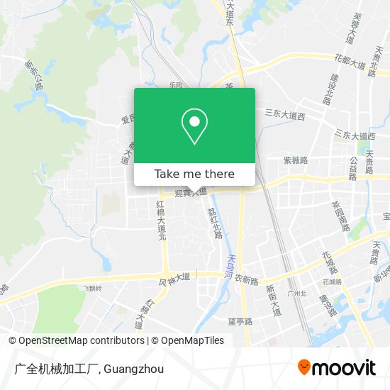 广全机械加工厂 map