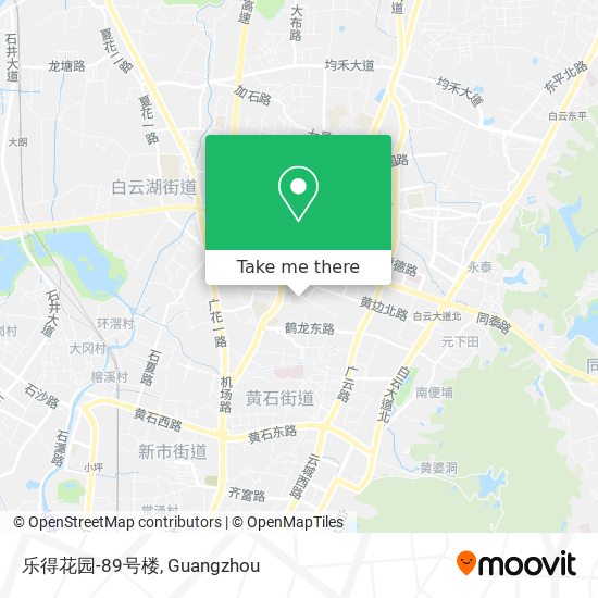 乐得花园-89号楼 map