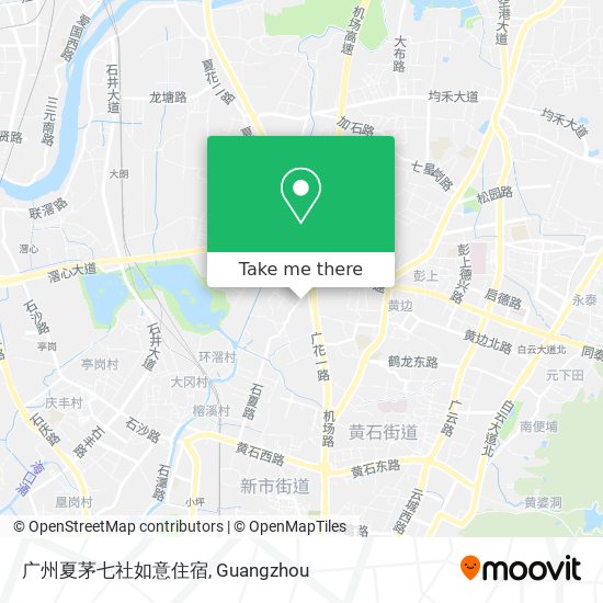 广州夏茅七社如意住宿 map