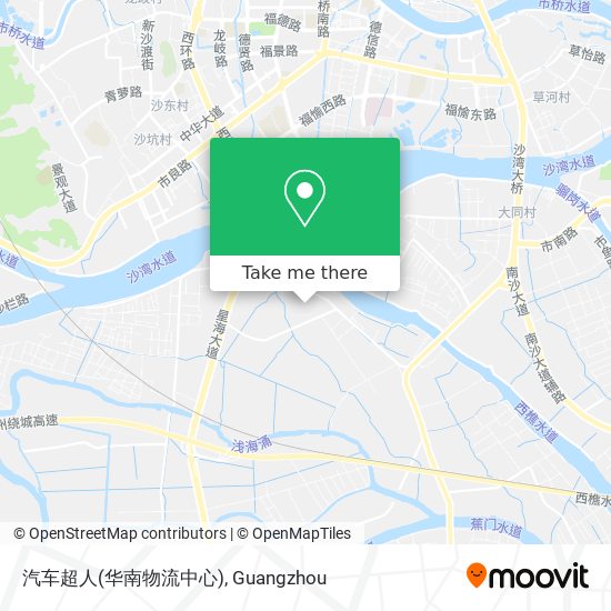 汽车超人(华南物流中心) map