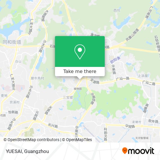 YUESAI map