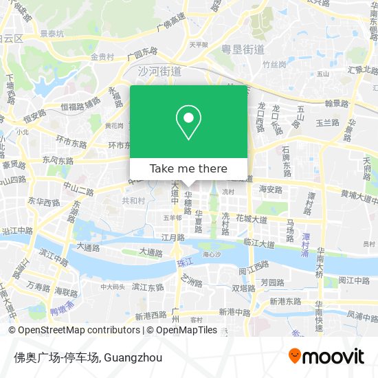 佛奥广场-停车场 map
