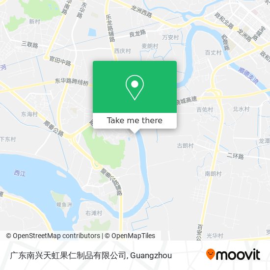 广东南兴天虹果仁制品有限公司 map