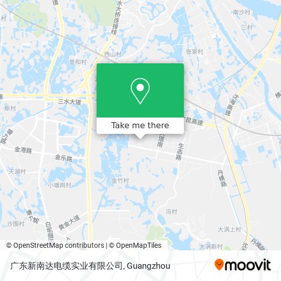 广东新南达电缆实业有限公司 map
