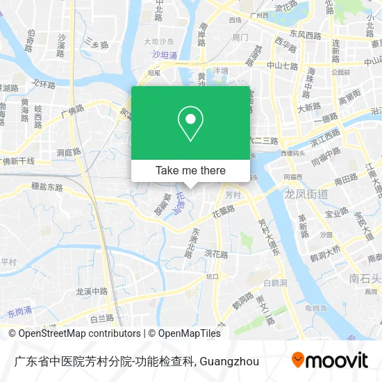 广东省中医院芳村分院-功能检查科 map