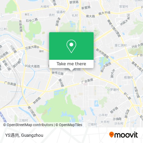 YS遇尚 map