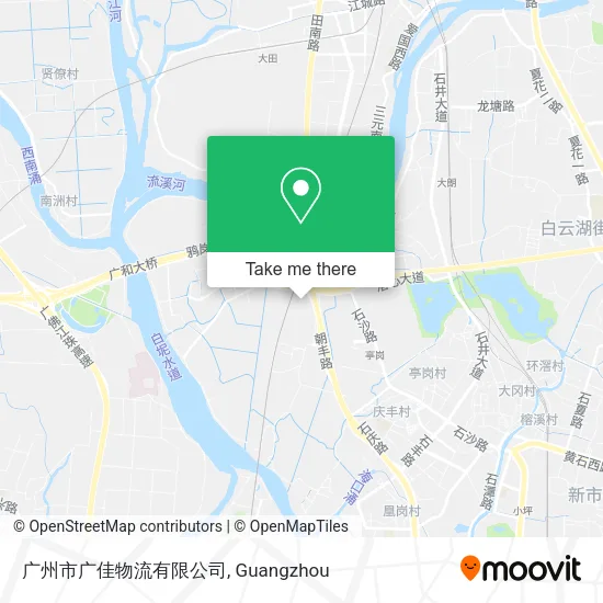 广州市广佳物流有限公司 map
