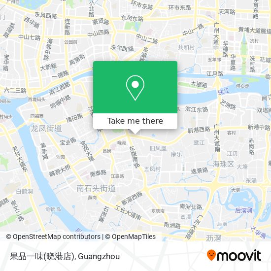 果品一味(晓港店) map