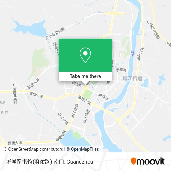 增城图书馆(府佑路)-南门 map