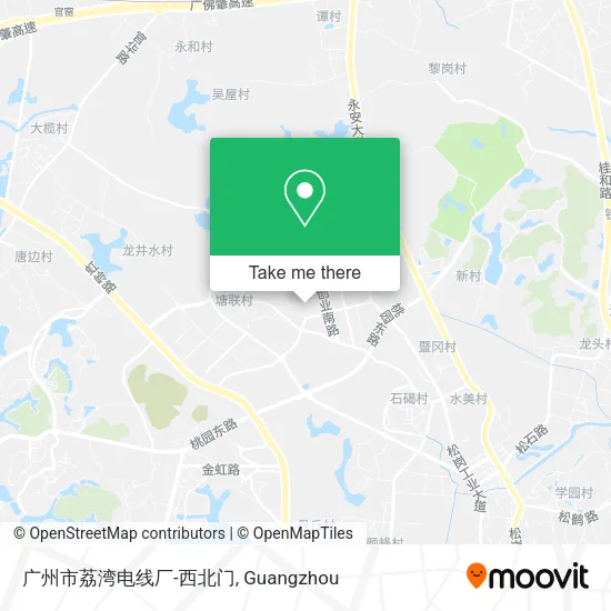 广州市荔湾电线厂-西北门 map