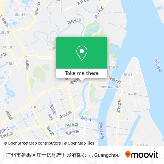 广州市番禺区庄士房地产开发有限公司 map