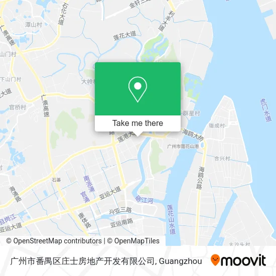 广州市番禺区庄士房地产开发有限公司 map