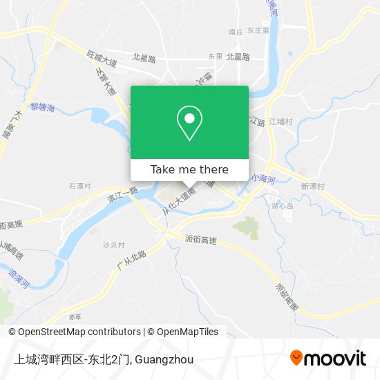 上城湾畔西区-东北2门 map