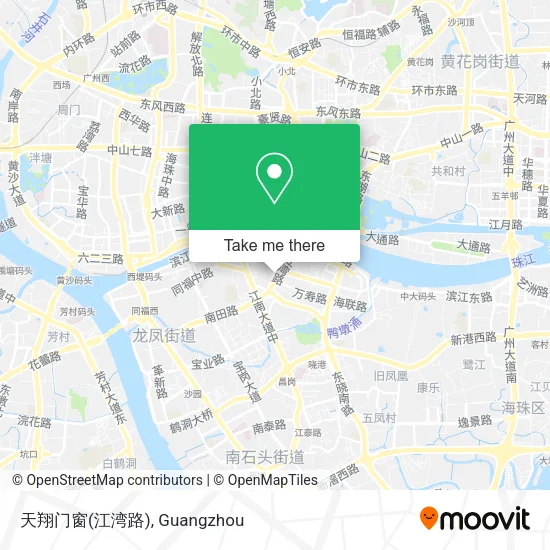 天翔门窗(江湾路) map