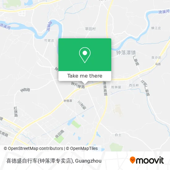 喜德盛自行车(钟落潭专卖店) map