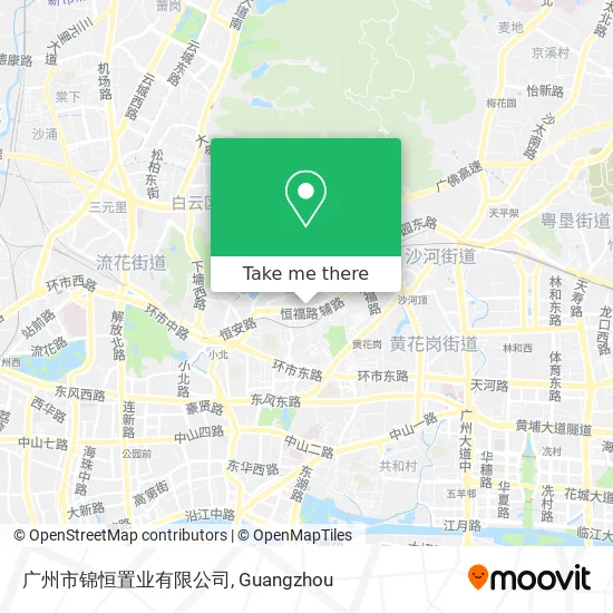 广州市锦恒置业有限公司 map