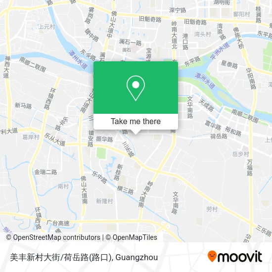 美丰新村大街/荷岳路(路口) map