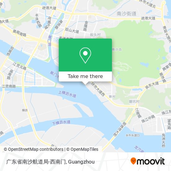 广东省南沙航道局-西南门 map