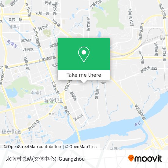 水南村总站(文体中心) map