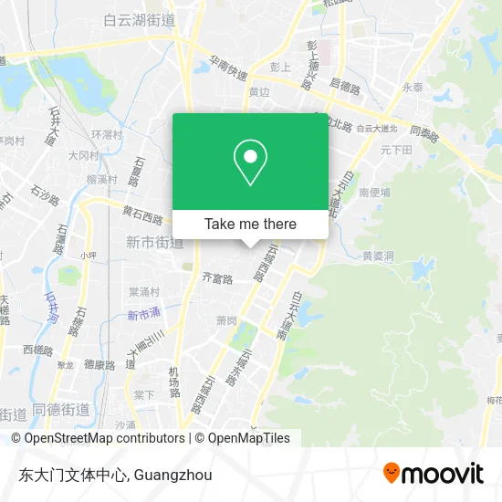 东大门文体中心 map