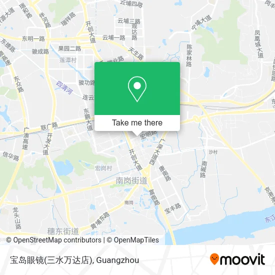 宝岛眼镜(三水万达店) map