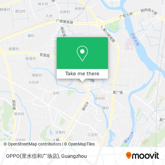 OPPO(里水信和广场店) map