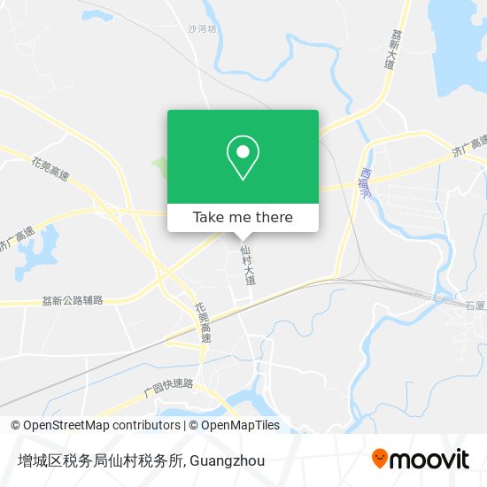 增城区税务局仙村税务所 map