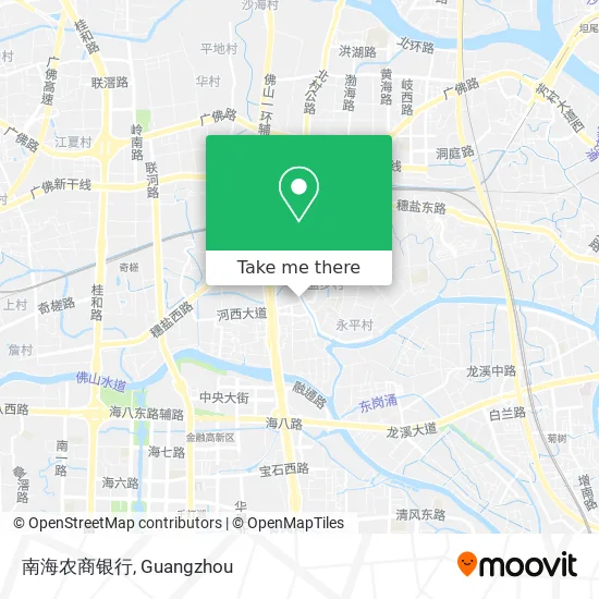 南海农商银行 map