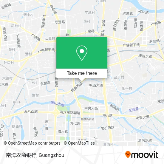 南海农商银行 map