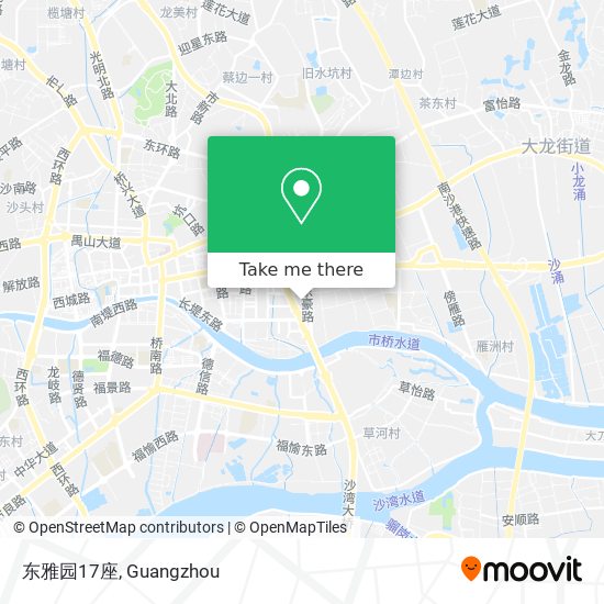 东雅园17座 map