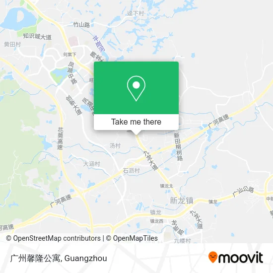 广州馨隆公寓 map