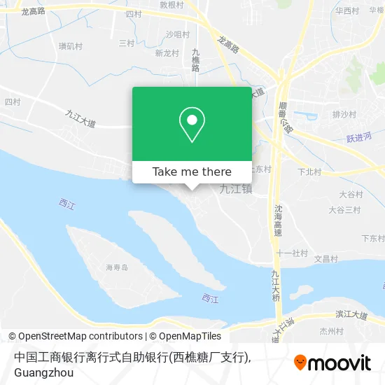 中国工商银行离行式自助银行(西樵糖厂支行) map