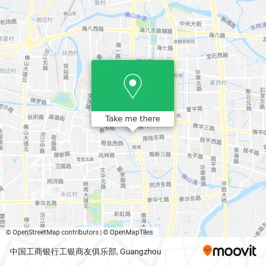 中国工商银行工银商友俱乐部 map