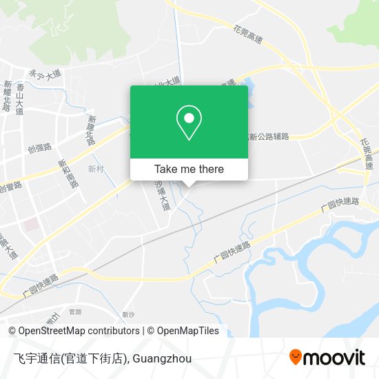 飞宇通信(官道下街店) map
