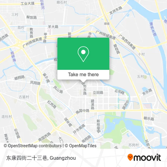 东康四街二十三巷 map