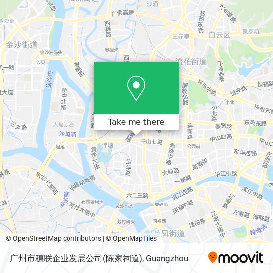 广州市穗联企业发展公司(陈家祠道) map