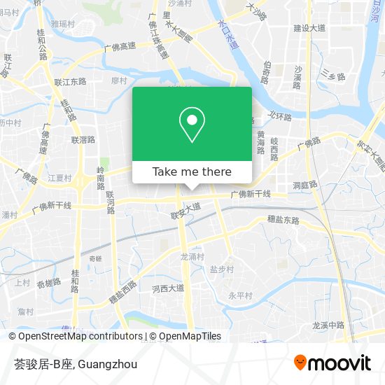 荟骏居-B座 map