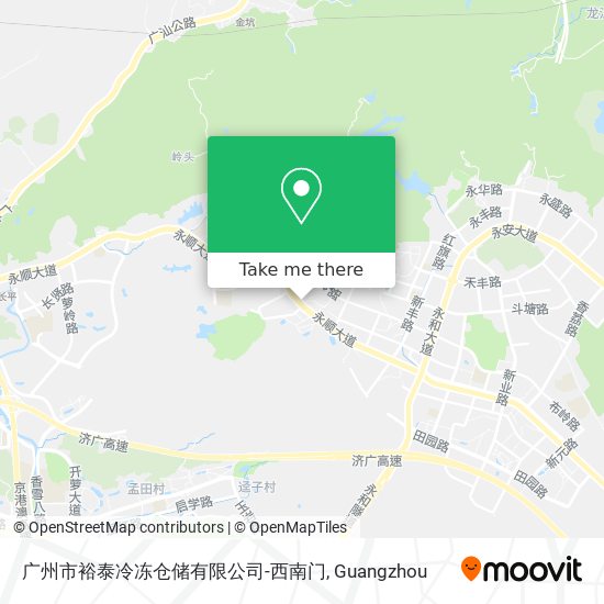 广州市裕泰冷冻仓储有限公司-西南门 map
