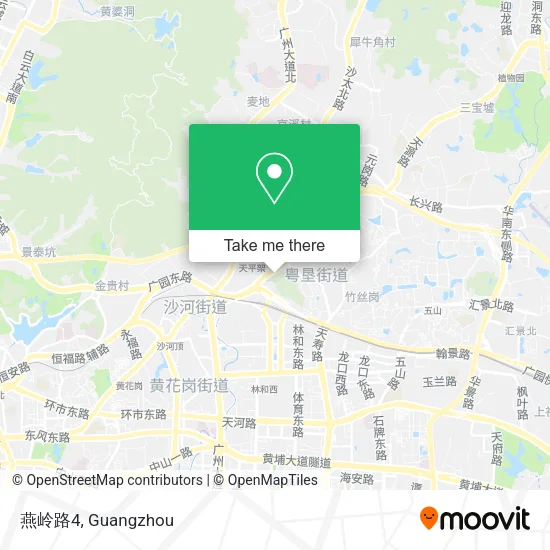 燕岭路4 map
