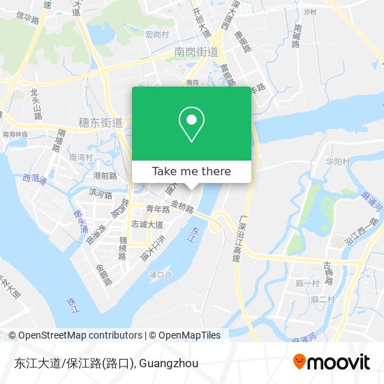 东江大道/保江路(路口) map