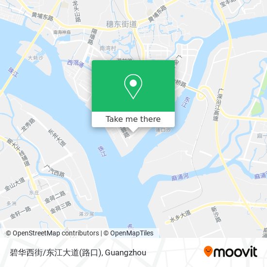 碧华西街/东江大道(路口) map