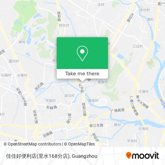 佳佳好便利店(里水168分店) map