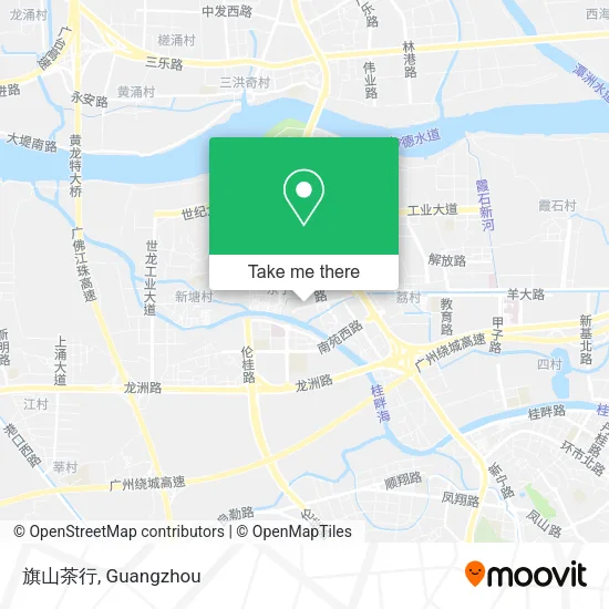 旗山茶行 map