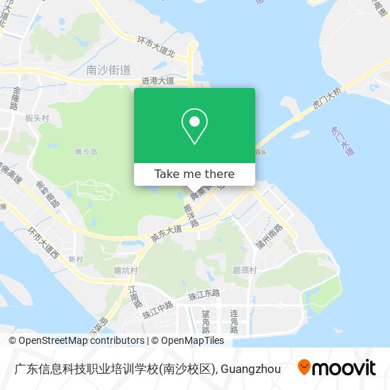 广东信息科技职业培训学校(南沙校区) map