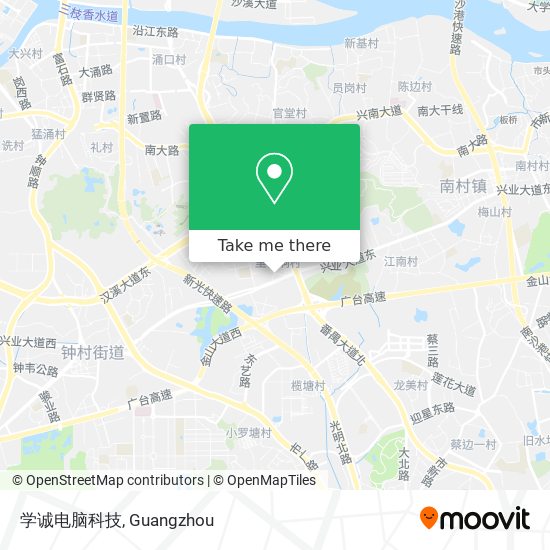 学诚电脑科技 map